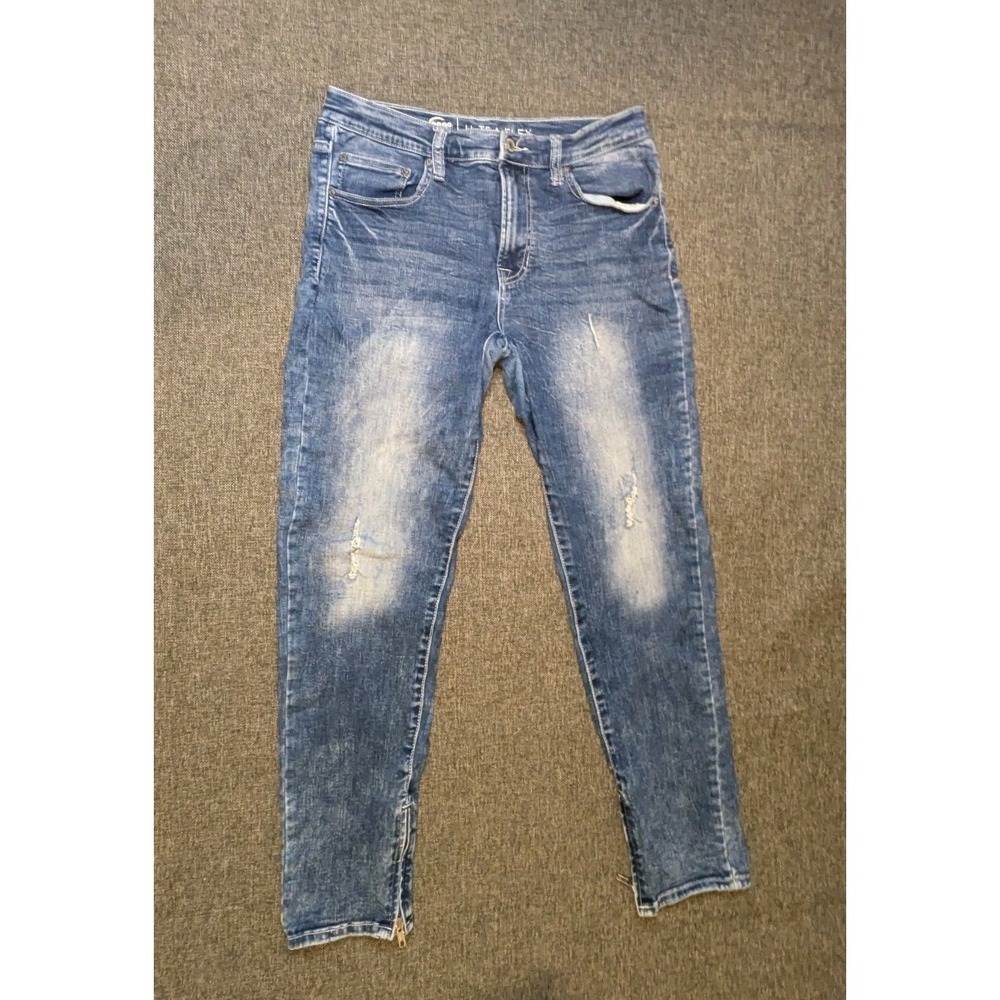 Arizona Jeans Men's 32x29 Ultra Flex 360 Jeans Stretch Skinny Distressed Pants